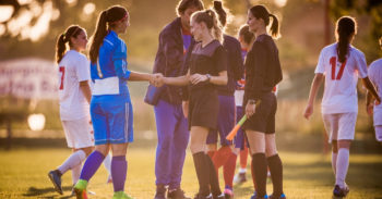 Youth athletes engage in the Fair Play system